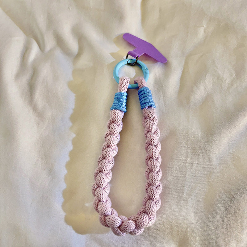 Clove 多巴胺编织棉绳手机链短款简约轻便钥匙扣休闲男女包挂件潮,淘宝优惠券,粉丝福利购,淘宝优惠卷