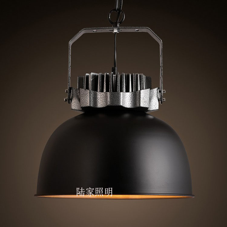 美式乡村咖啡馆工业风吊灯餐厅酒吧工程铁艺锅盖复古个性大小吊灯,淘宝优惠券,粉丝福利购,淘宝优惠卷