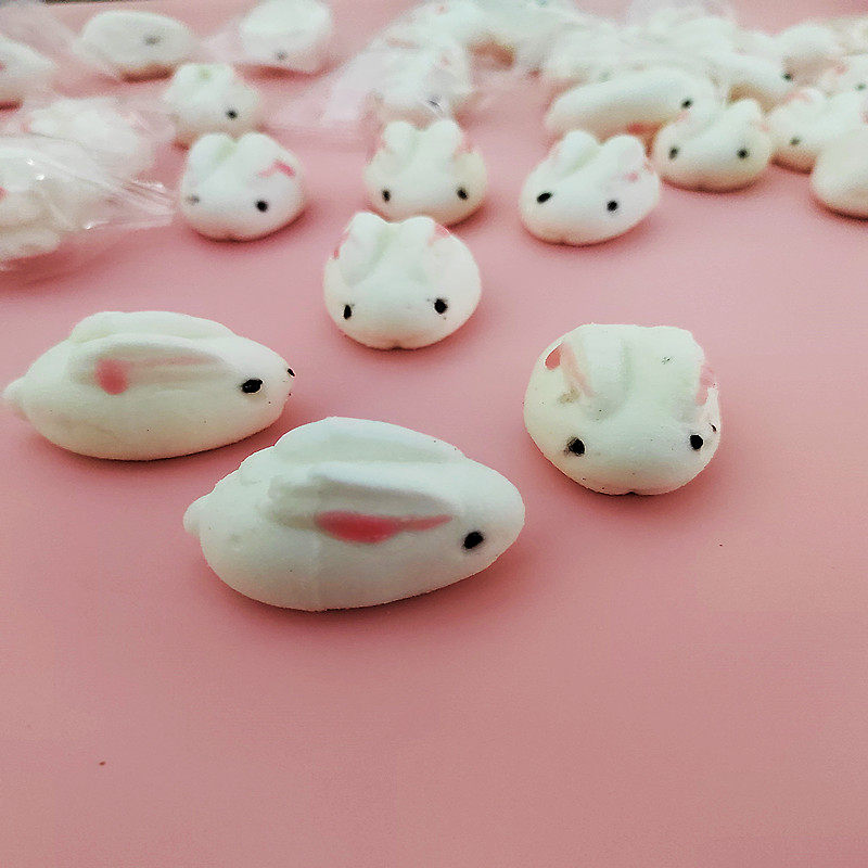 商用批发小兔棉花糖摆件装饰咖啡奶茶伴侣动物造型网红糖果新款,淘宝优惠券,粉丝福利购,淘宝优惠卷