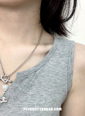 psycho7少女巴洛克天使情侣项链