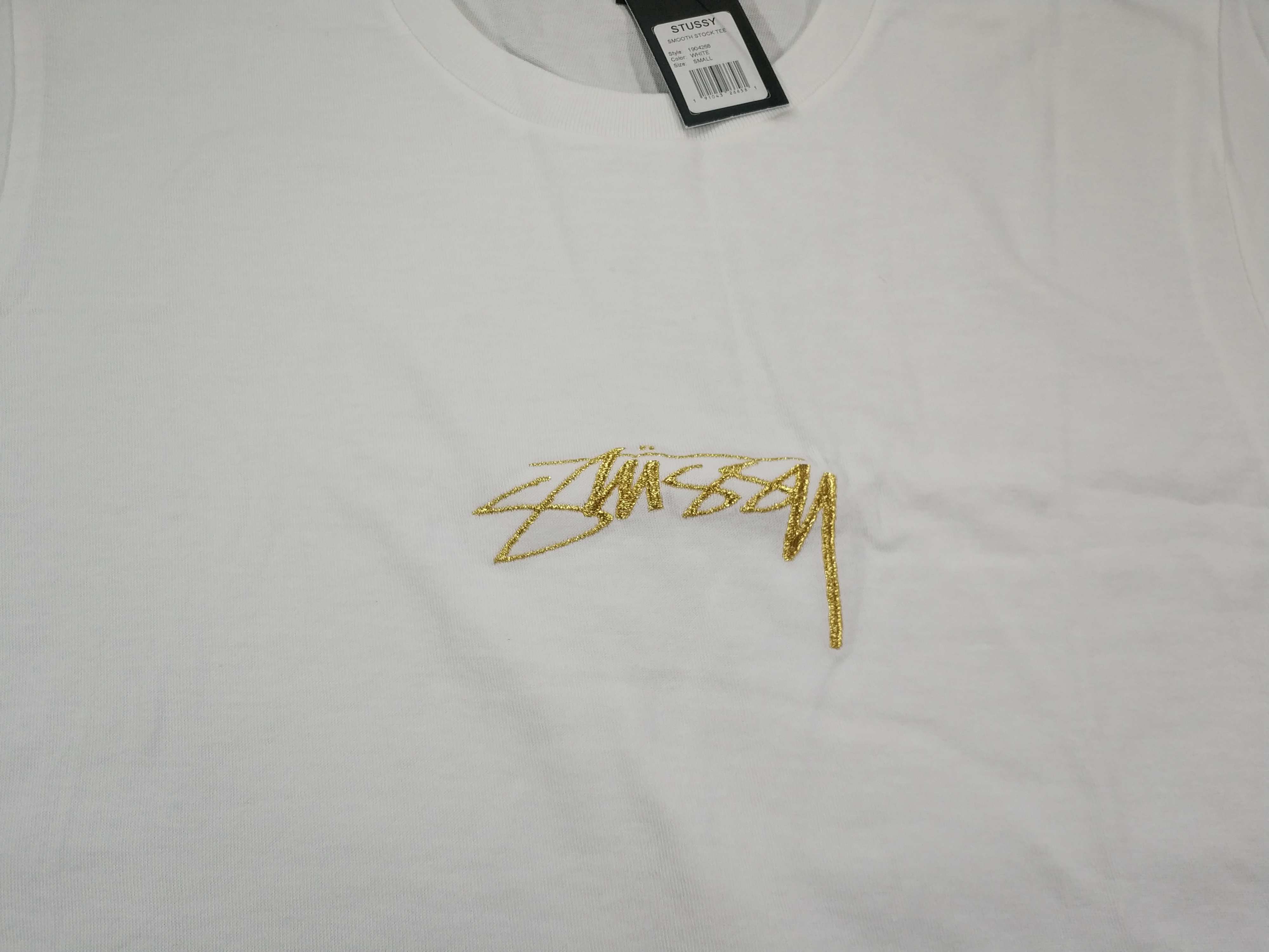 现货正品 Stussy Smooth Stock Tee 经典刺绣 短袖T恤