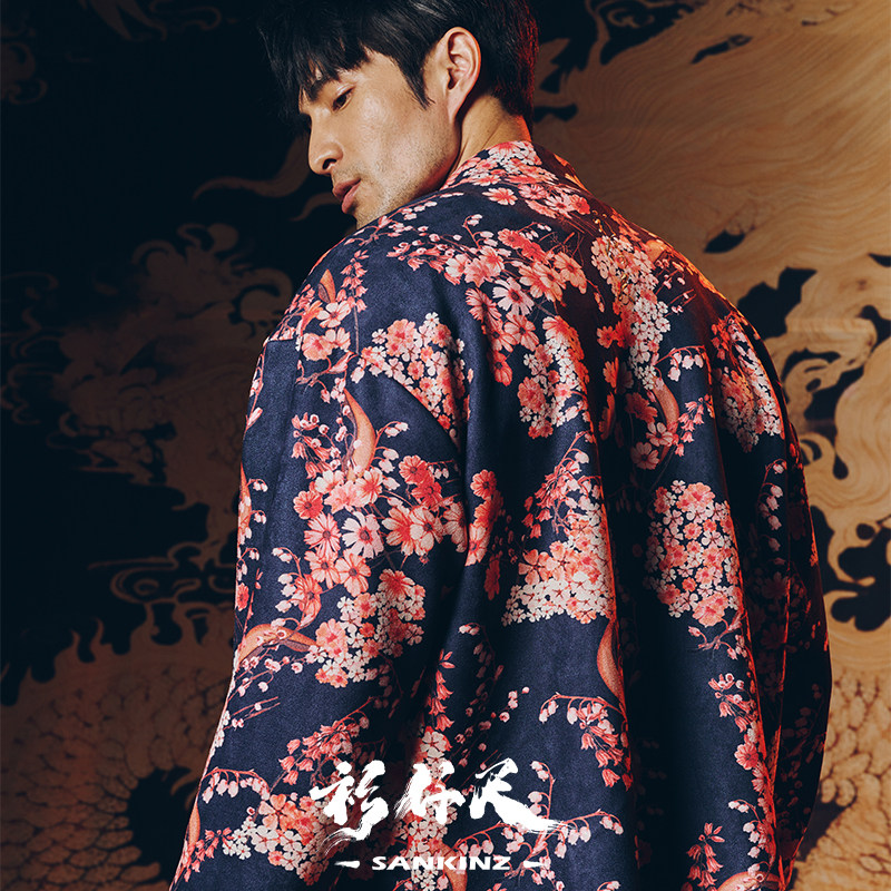 衫仟尺原创【繁花唐装】秋冬新款中国风国潮手工盘扣中式外套男女,淘宝优惠券,粉丝福利购,淘宝优惠卷