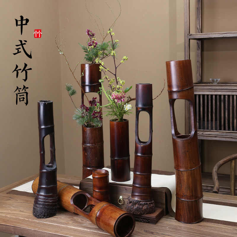 手工竹花器 新人首单立减十元 22年4月 淘宝海外