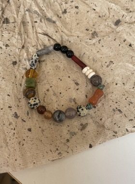 彩色串珠手作波西米亚民族风手链