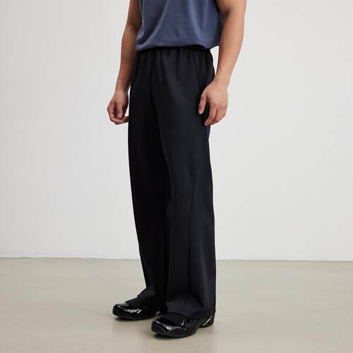 AFTERGLOW 微喇立裁休闲长裤 超弹凉感面料柔软亲肤健身运动长裤 - 图0