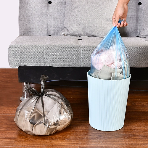Мусорный мешок для домашнего использования, пластиковая большая система хранения, увеличенная толщина, домашний декор