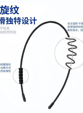 法式极细防滑不勒头碎发整理发箍