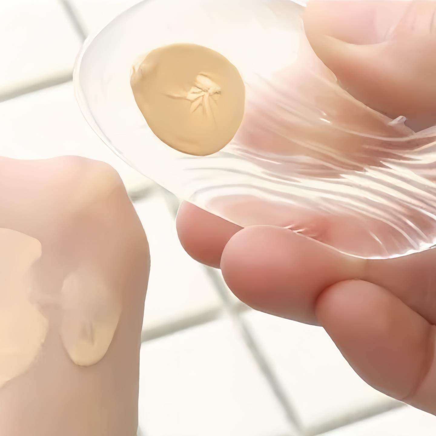 不吃粉超软果冻气垫透明硅胶粉扑干湿两用bb霜隔离防晒霜粉底液扑,淘宝优惠券,粉丝福利购,淘宝优惠卷