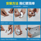 Led strip lamp office chandelier ceiling lamp hanging wire flat rectangular classroom supermarket rounded corner office lamp