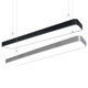 Led strip lamp office chandelier ceiling lamp hanging wire flat rectangular classroom supermarket rounded corner office lamp