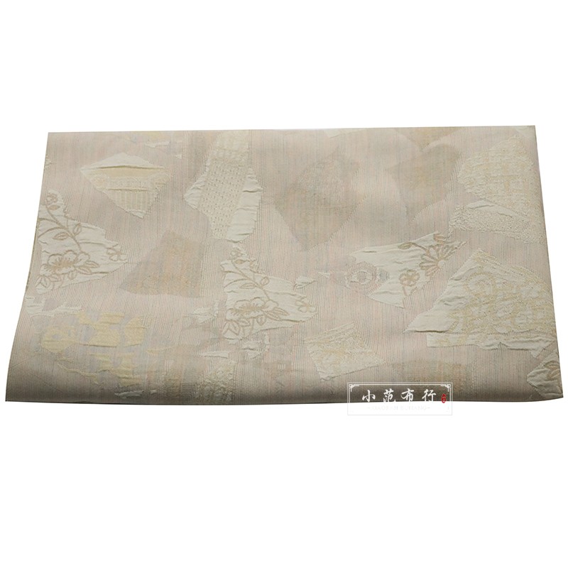 碎片 多色经立体提花布料 聚酯纤维春秋旗袍汉服西装面料高档服装 - 图3