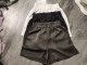 2 Double Sided Satin Shorts Pocket Plus Size Loose Women