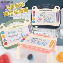 Children Color Small Drawing Board Home Toddler Magnetic Writing Board One Year Old Baby 2 Graffiti 3 Magnetometric Drawing Toy Painting
