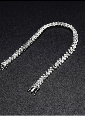 ICEBLING莫桑石箭头满钻手链