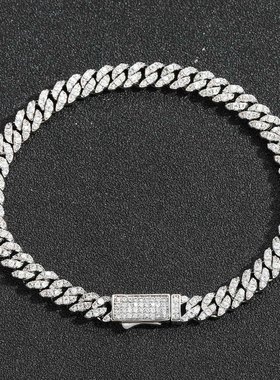 ICEBLING6MM满钻细古巴手链