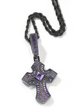 ICEBLING满钻十字架吊坠