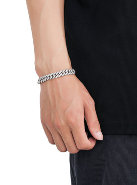 10MM菱形满钻古巴项链