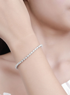 ICEBLING牛角莫桑石手链