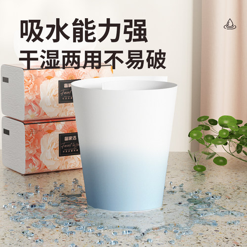 备家洁小雏菊花大包抽纸500张加量装整箱20包家庭实惠5层厚面巾纸-图2