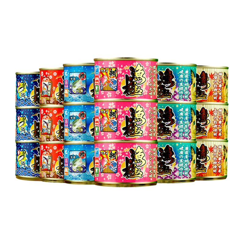 Japanese Yuji AK cat staple food can