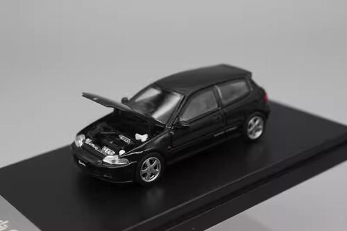 LCD 合金164房车跑车模型Civic思域双门5代EG6适用于本田Honda - 图2