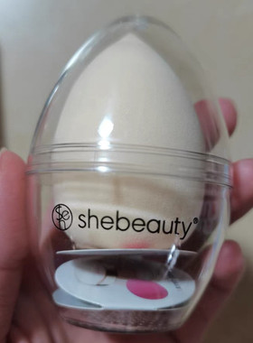 shebeauty 超软细腻美妆蛋化妆海绵粉扑彩妆BB蛋不易吃粉干湿两用