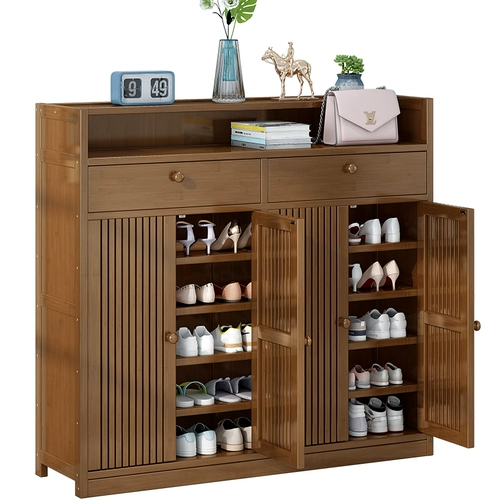 Обувь для обуви простая дверь с твердым деревянным шкаф