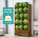 Книжная полка, простой книжный шкаф из натурального дерева для школьников, многослойная система хранения