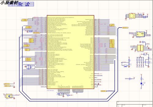 STM32F407工控主板PCB+原理图源文件AD格式  232 485 光耦 - 图0