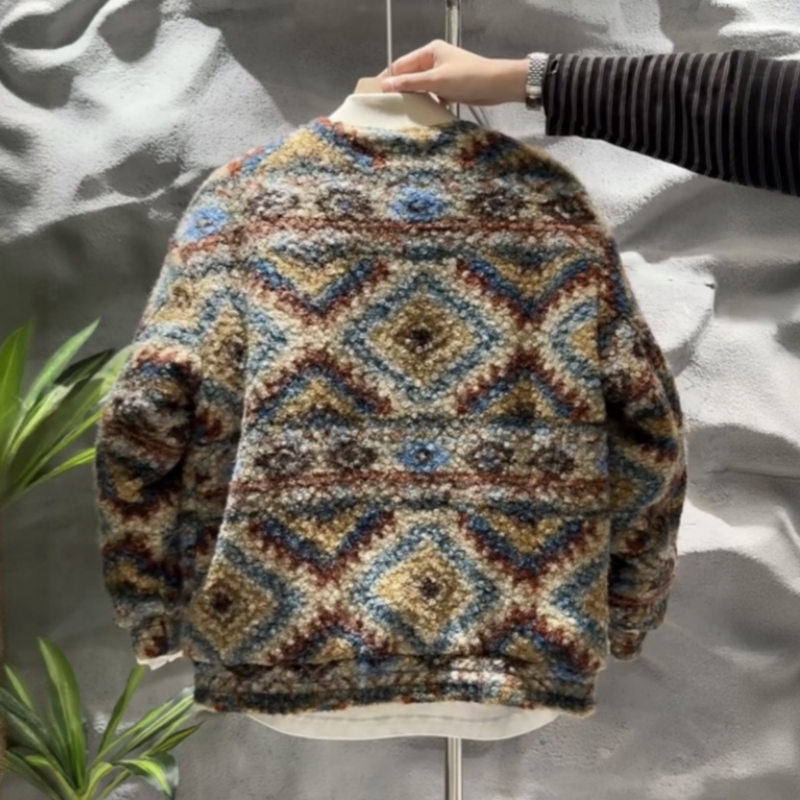 冬季潮牌中式国风提花立领棉服夹克男士户外百搭防寒保暖休闲外套,淘宝优惠券,粉丝福利购,淘宝优惠卷