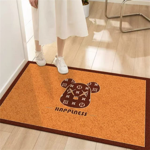 粉色拱圆丝圈门口地垫入户地垫门垫pvc进户门玄关户外门外可定制,淘宝优惠券,粉丝福利购,淘宝优惠卷