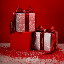 ppw gift wrapping paper (silver snow Christmas) gift paper Christmas Eve with a huge birthday Valentines Day