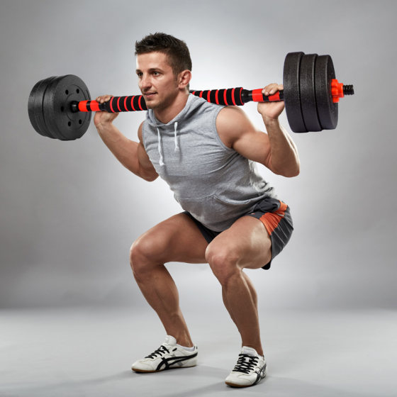 Men's fitness kilogram arm muscle training set environmentally friendly dumbbells