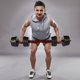 Men's fitness kilogram arm muscle training set environmentally friendly dumbbells