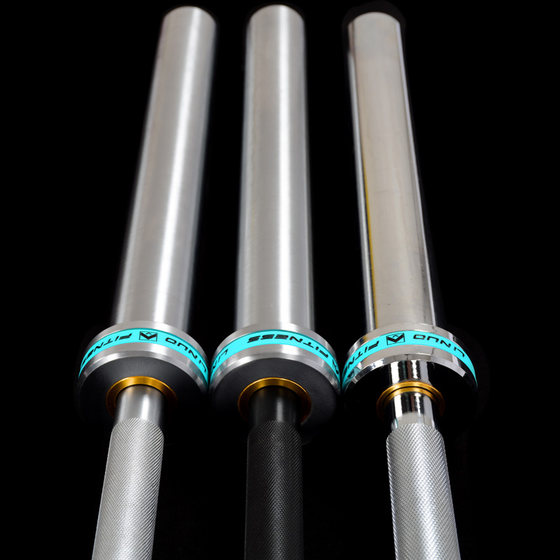 Copper sleeve bearing barbell bar for Linuo competition weightlifting Olympic bar