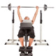 Set of fitness equipment small hole dual-purpose electroplated barbell