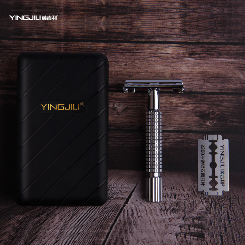 英吉利老式手动复古经典双面刮胡刀 splendid品峰剃须刀