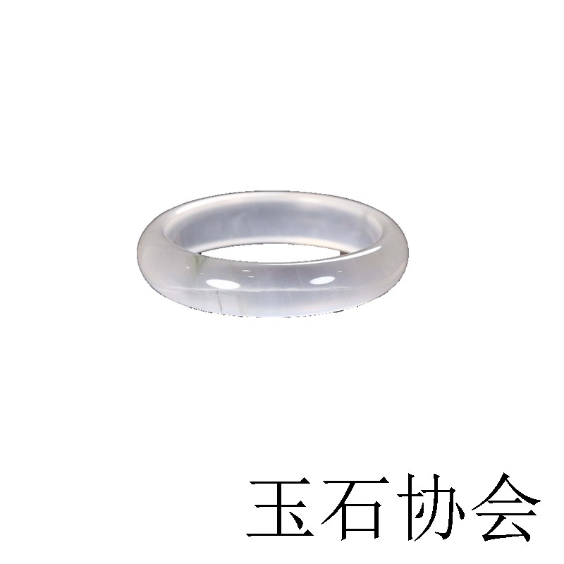 天然金丝玉镯子冰种翡翠手镯女款白月光水沫玉石飘花玻璃种天山翠