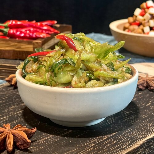 安徽特产晶凤无为传统手工香菜香辣咸菜辣白菜自制下饭菜满包邮 - 图3