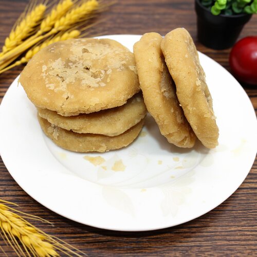 襄安米饼安徽晶凤无为特产油炸小饼早点炸饼10个20个真空 - 图2
