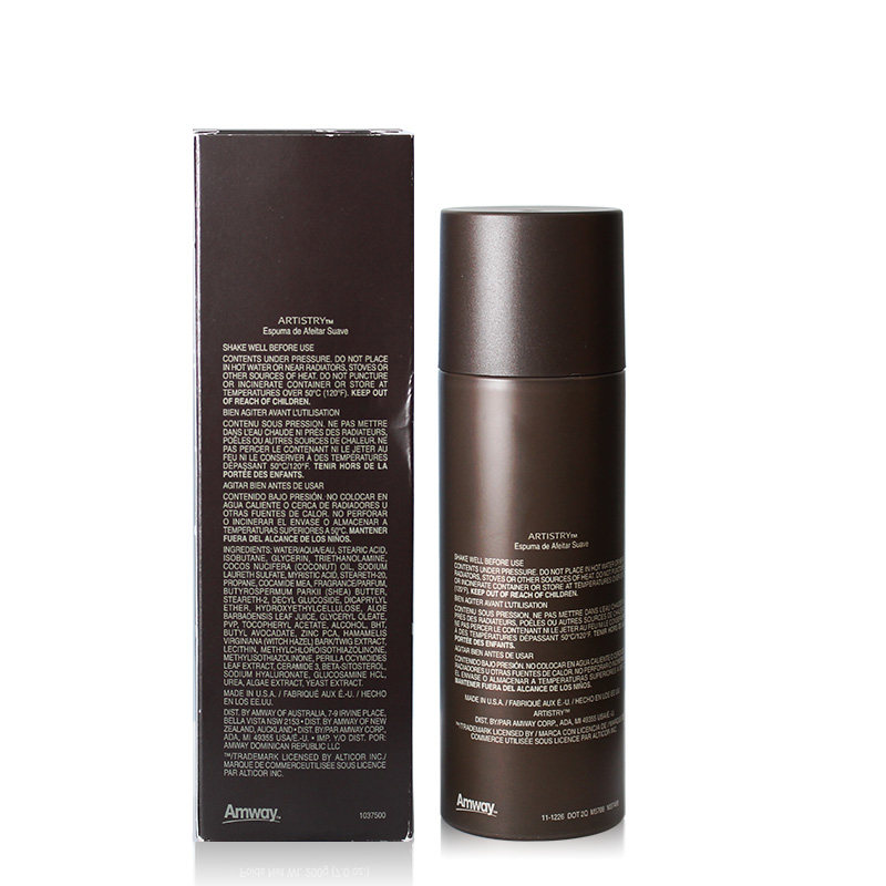 amway /安利美国陶氏200g软化胡须 qqg海外男士剃须膏