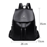 Рюкзак, летняя модная вместительная и большая сумка через плечо для путешествий, из натуральной кожи, коллекция 2021