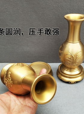 立体浮雕供佛花瓶摆件工艺品