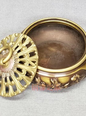 黄铜客厅卧室摆件加厚工艺品包邮