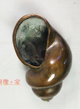 黄铜仿古风香炉烟灰缸桌面工艺品