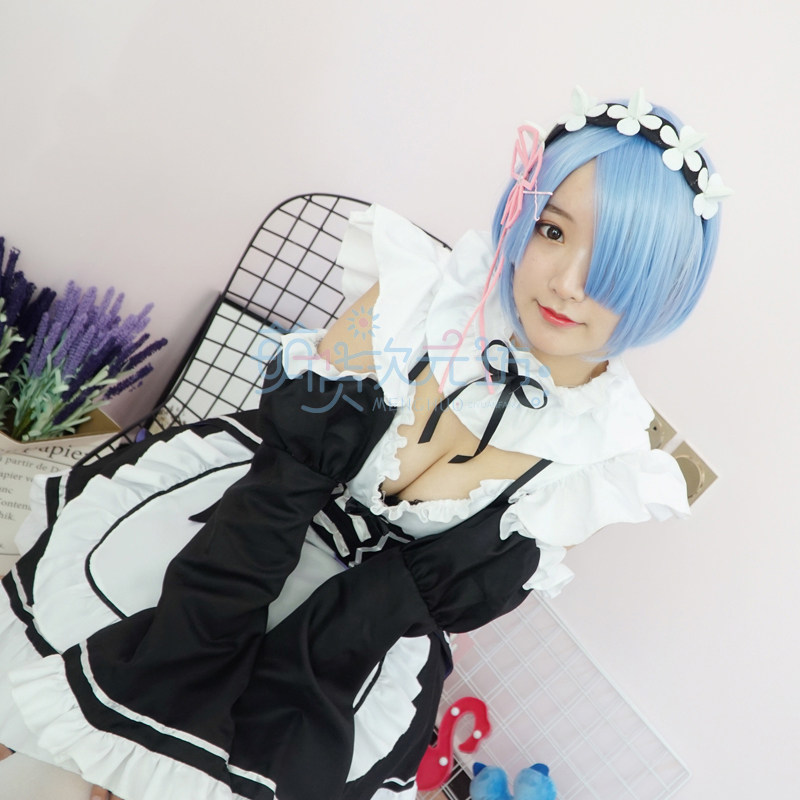 从零开始的异世界生活 女仆装蕾姆cos服动漫拉姆雷姆从零开始的异世界生活cosply服装女 图片价格品牌报价 原仓数据