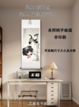 Calligraphy and painting National painting pure hand painted and painted wholesale Wenchang Wenchang Greek Lenko Feng Shui Hang Shaft Bedroom Xuanguan hanging wall