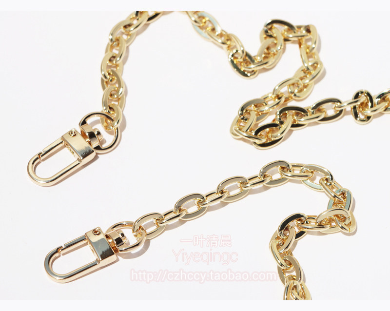 手机壳链条银色浅金色8mm金属链扁O形提手链 装饰链条小包 包带链,淘宝优惠券,粉丝福利购,淘宝优惠卷