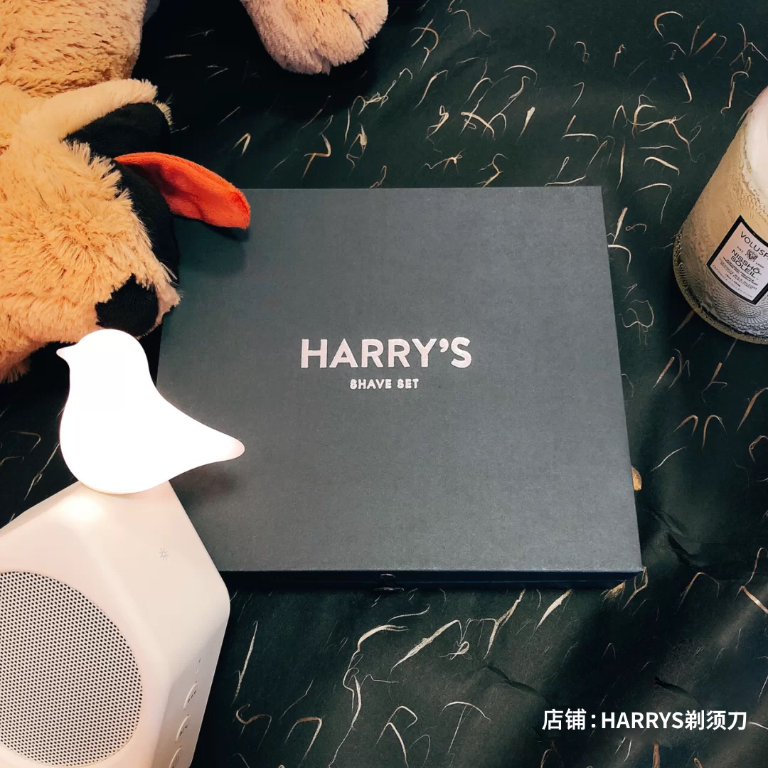 美国Harry s手动剃须刀刮胡刀harrys底座礼盒送老公男友生日礼物-图1