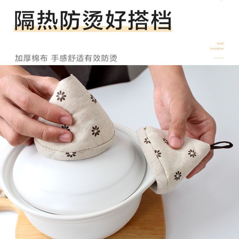 微波炉手套隔热手套家用耐高温厨房烘焙烤箱手套加厚烘焙防热工具 - 图0